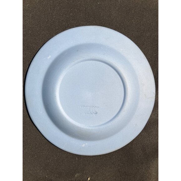 Wedgewood Vintage Blue Jasperware Ashtray Trinket Dish Set of 4 - Picture 11 of 13